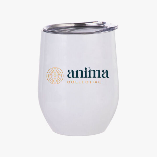 The Anima Collective - Stemless Wine Glass with Lid Thumbnail